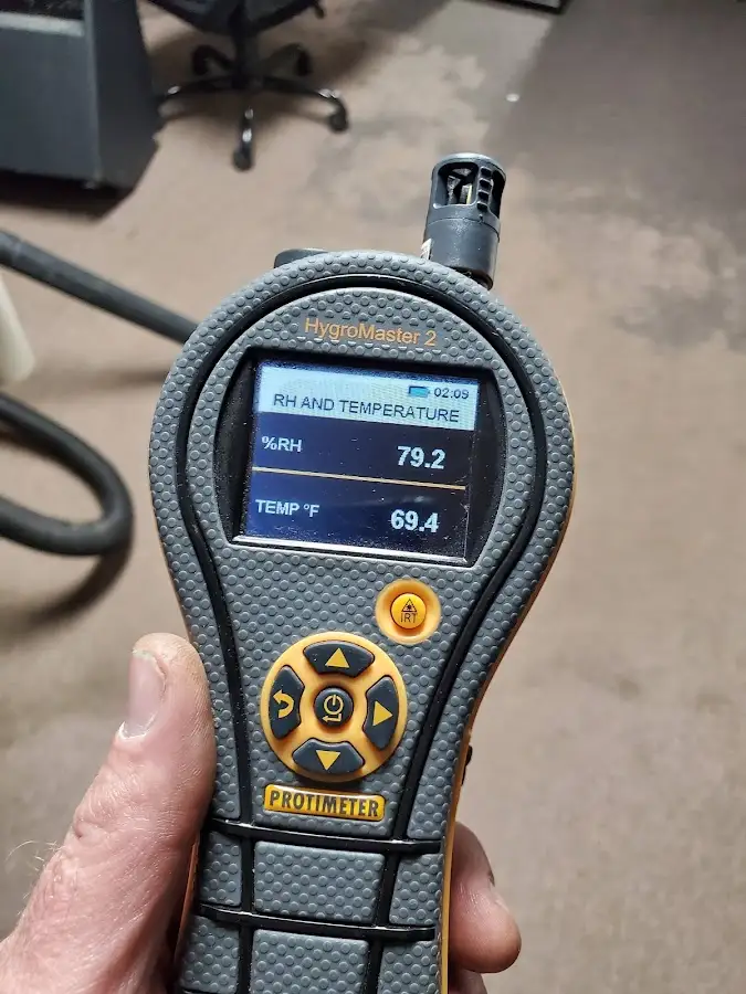 Moisture meter humidity assessment for Fire & Smoke Damage Restoration in Doney Park